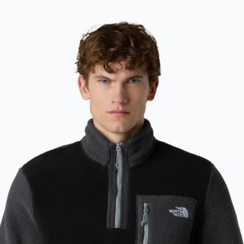 Men's sweatshirt The North Face Yumiori 1/4 Zip black/asphalt grey/monument grey
