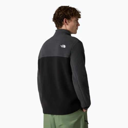 Men's sweatshirt The North Face Yumiori 1/4 Zip black/asphalt grey/monument grey