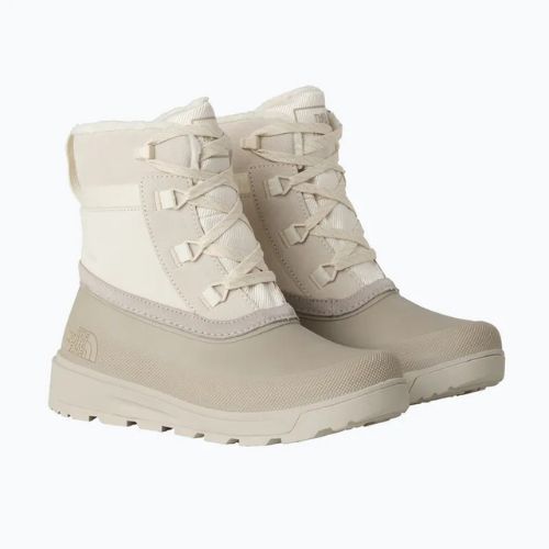 Women's trekking boots The North Face Shellista V Shorty WP white dune/soapstone