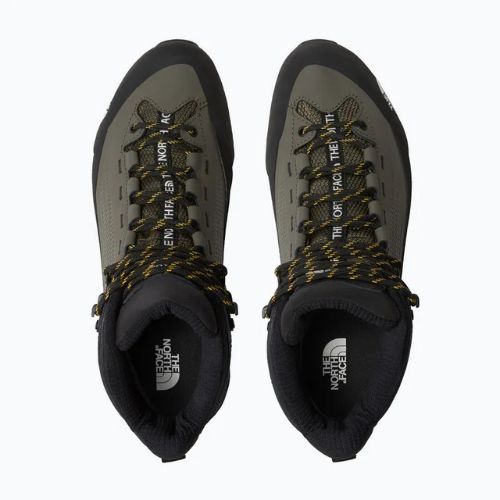 Men's approach shoes The North Face Verto Alpine Mid Gore-Tex new taupe green/summit go