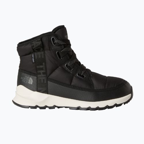 Women's snow boots The North Face Thermoball Lace Up Luxe Wp black/asphalt grey
