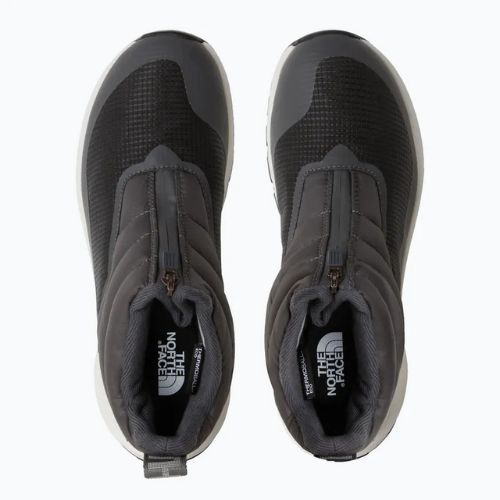 Women's snow boots The North Face Thermoball Progressive Zip II Wp anthracite grey/white ash