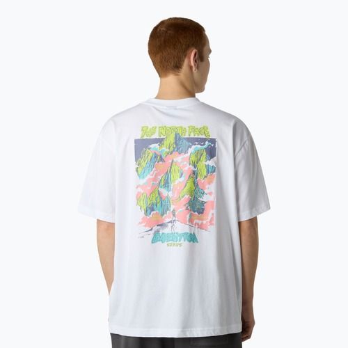 Men's T-shirt The North Face Expedition Celebration Oversized white