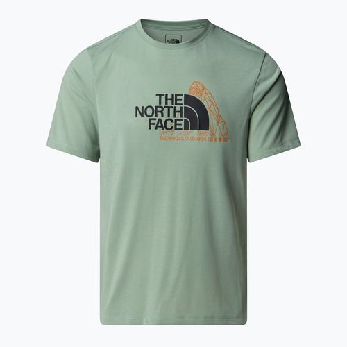 Men's T-shirt The North Face Mountain Foundation Graphic state moss