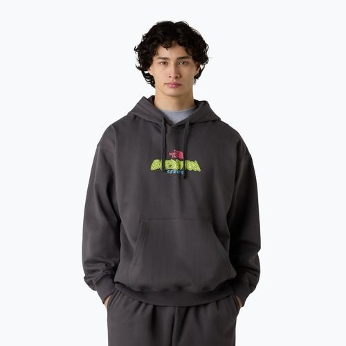 Men's sweatshirt The North Face Expedition Celebration Oversized Hoodie anthracite grey