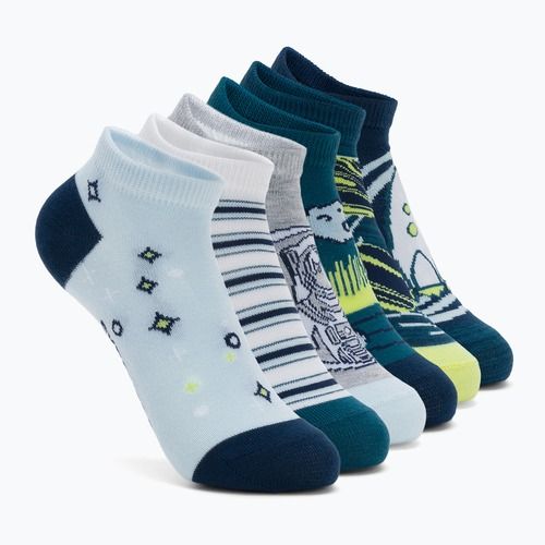Children's socks SKECHERS 1/2 Terry Low Cut 6 pairs teal