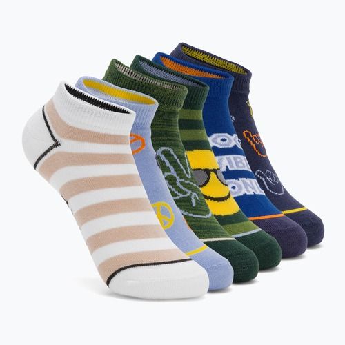 Children's socks SKECHERS Non Terry Low Cut 6 pairs green