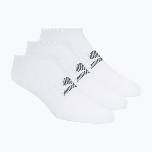 Men's socks SKECHERS Microfiber Non Terry No Show 3 pairs white traditional