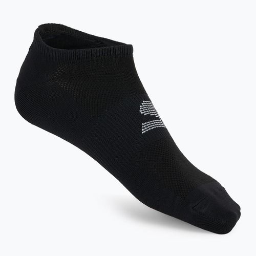 Men's socks SKECHERS Microfiber Non Terry No Show 3 pairs black/white