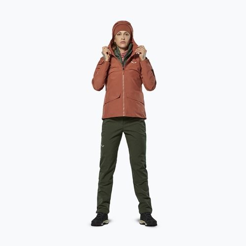 Women's rain jacket Salewa Puez GTX 2L EPE etruscan red