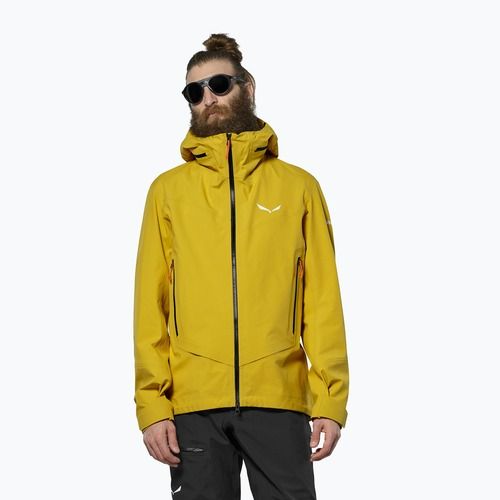 Men's rain jacket Salewa Ortles GTX 3L EPE gold