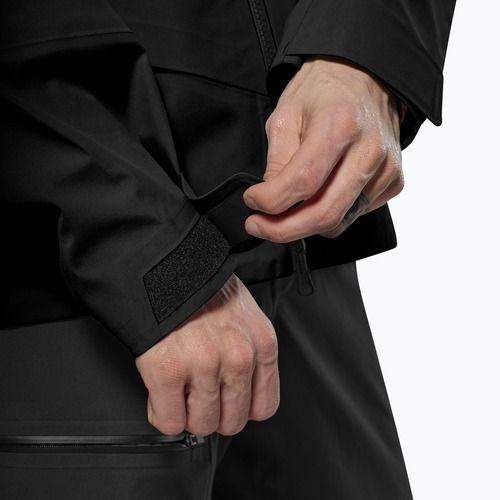 Men's rain jacket Salewa Ortles GTX 3L EPE black out