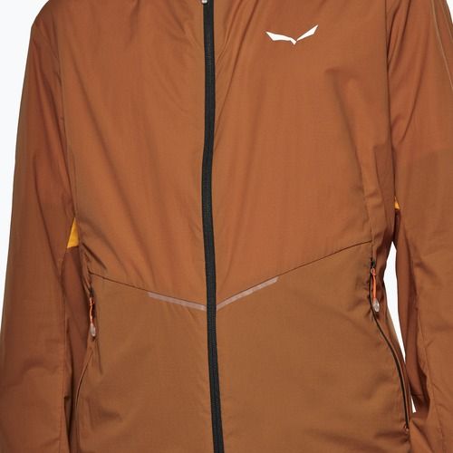 Men's wind jacket Salewa Pedroc Wind Hood bombay brown