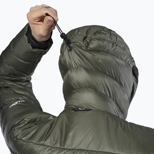 Men's insulated jacket Salewa Ortles Med 3 Rds Dwn faded green