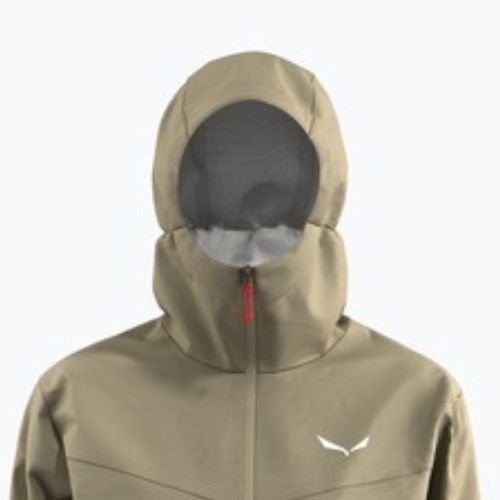 Women's rain jacket Salewa Puez Aqua 4 PTX 2.5L quicksand