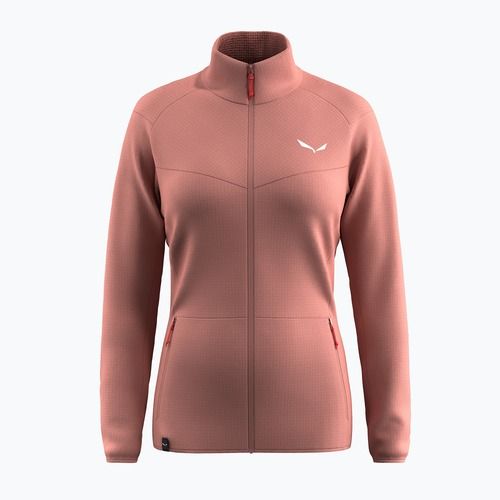Women's trekking sweatshirt Salewa Puez Cammio PL desert pink