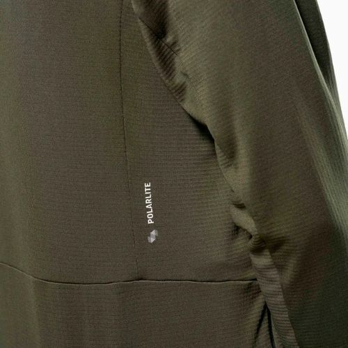 Men's trekking sweatshirt Salewa Puez Cammio PL dark olive