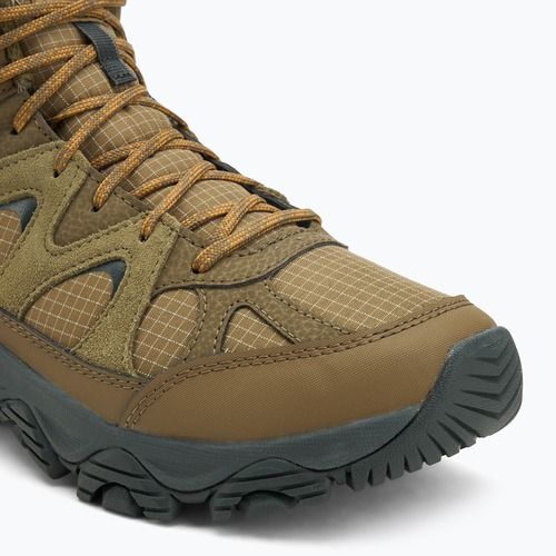 Men's hiking boots Merrell Thermo Snow Grip Mid Wp drab