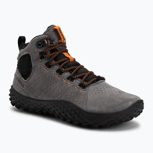 Men's barefoot shoes Merrell Wrapt Mid WP granite