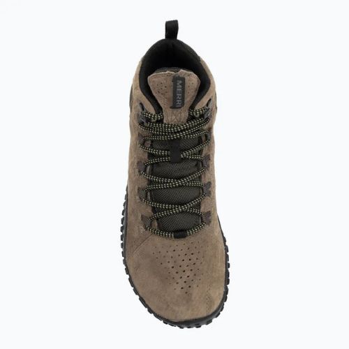Men's barefoot shoes Merrell Wrapt Mid WP olive/black