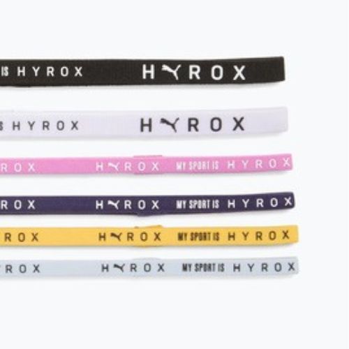 PUMA x HYROX Headbands 6 pcs black