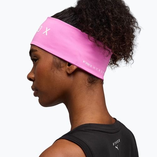 PUMA x HYROX Sweatband pink headband