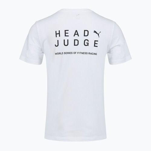 Men's training T-shirt PUMA Hyrox Head Judge white