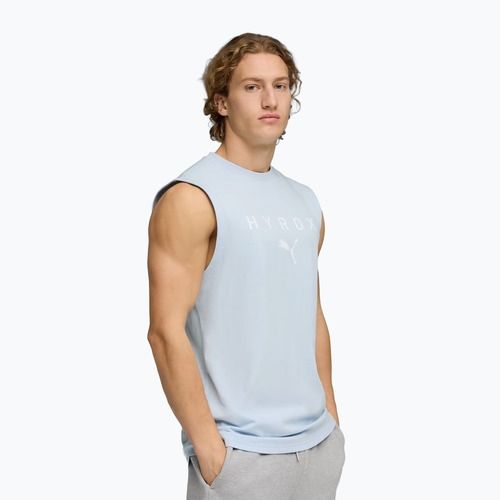 Men's training T-shirt PUMA Hyrox Cutoff Tank gray