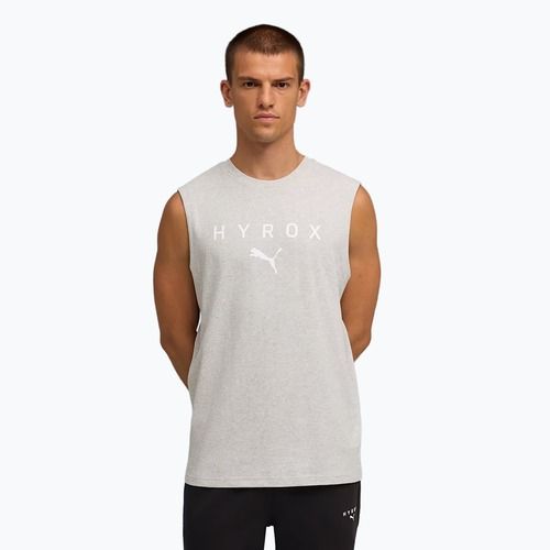 Men's training T-shirt PUMA x HYROX Cutoff Tank gray