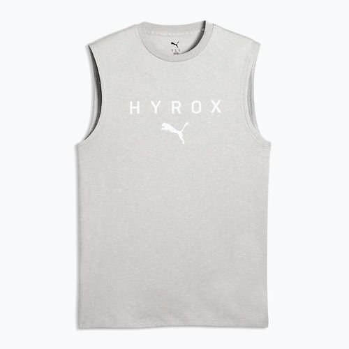 Men's training T-shirt PUMA Hyrox Cutoff Tank gray