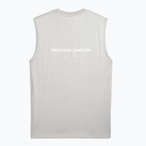 Men's training T-shirt PUMA Hyrox Cutoff Tank gray