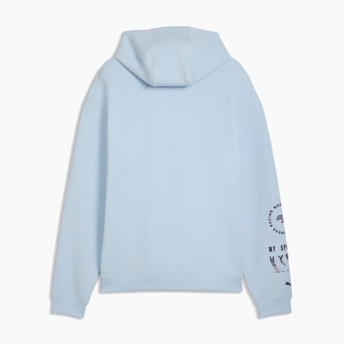 Men's training sweatshirt PUMA x HYROX Cloudspun Hoodie 68 gray