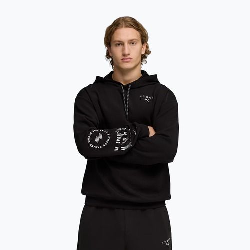 Men's training sweatshirt PUMA Hyrox Cloudspun Hoodie black