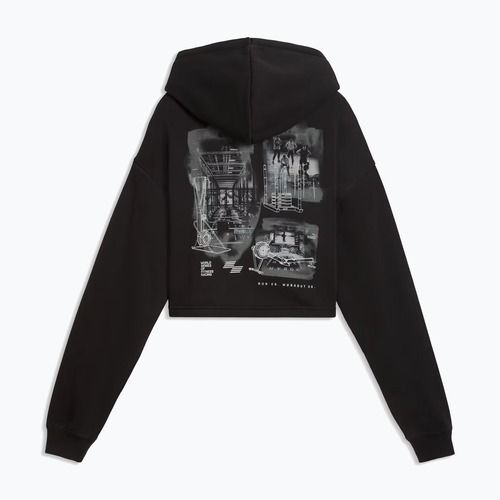 Women's training sweatshirt PUMA x HYROX Heavyweight Hoodie black