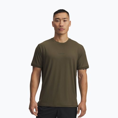 Men's training T-shirt Under Armour Project Rock Iso Chill expedition green/baroque green