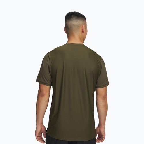 Men's training T-shirt Under Armour Project Rock Iso Chill expedition green/baroque green