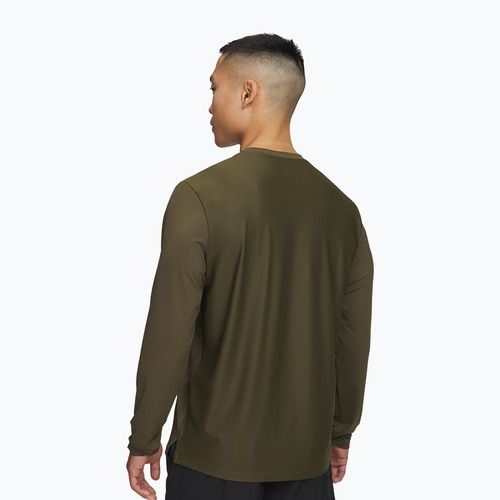 Men's training longsleeve Under Armour Project Rock Iso Chill expedition green/baroque green