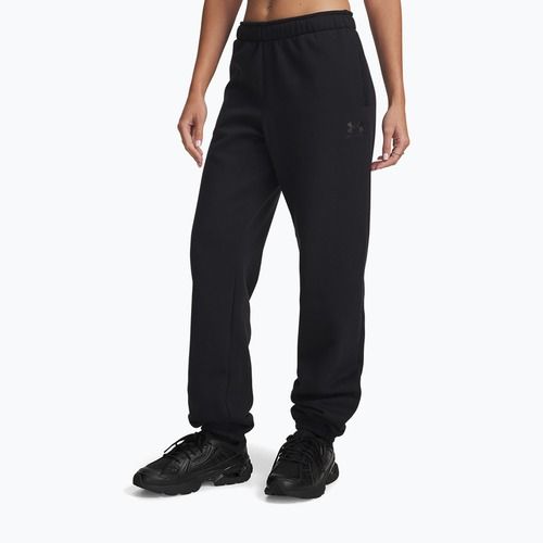 Women's training trousers Under Armour Icon Vida Fleece Jogger black/black