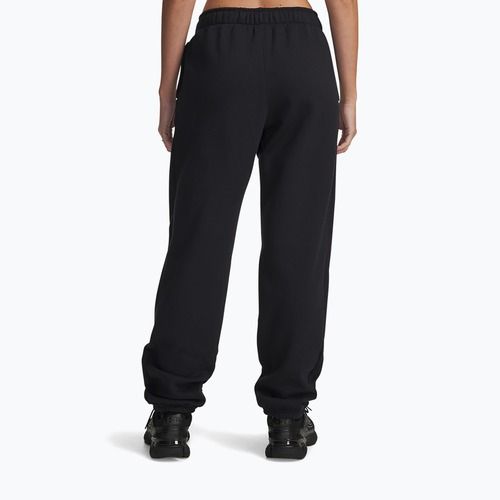 Women's training trousers Under Armour Icon Vida Fleece Jogger black/black