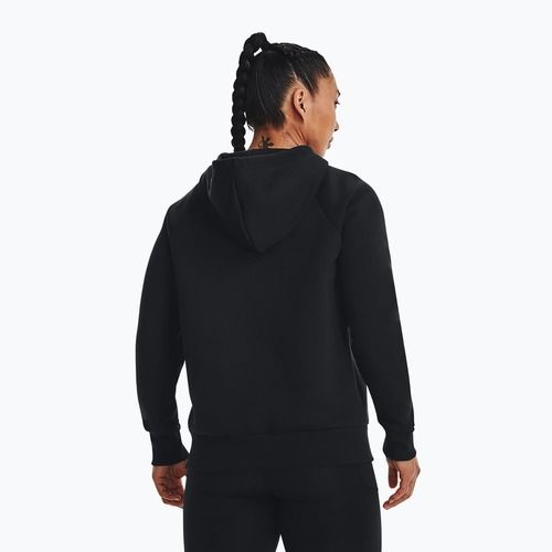 Women's sweatshirt Under Armour Rival Fleece Hoodie black/white