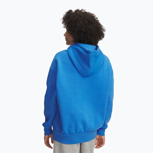 Women's sweatshirt Under Armour Icon Fleece Hoodie blue atlantis/white