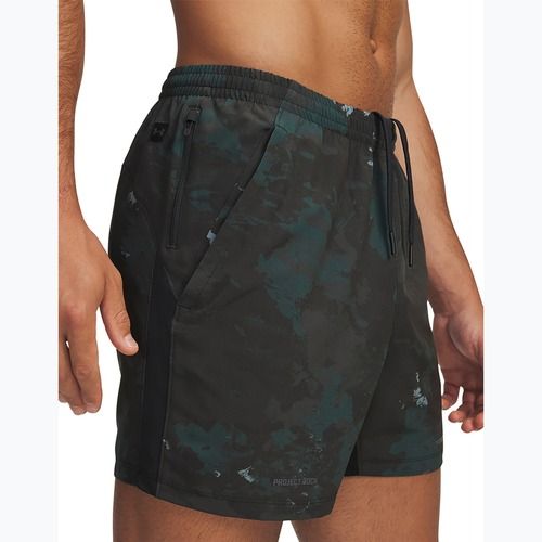 Men's training shorts Under Armour Project Rock Ultimate black/castlerock