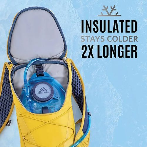 Hiking backpack Gregory Pace 6 l H2O mineral yellow