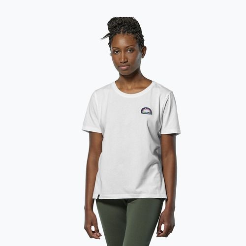 Women's T-shirt Salewa Eagle Anniversary optical white