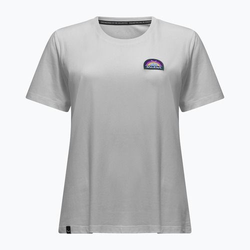 Women's T-shirt Salewa Eagle Anniversary optical white