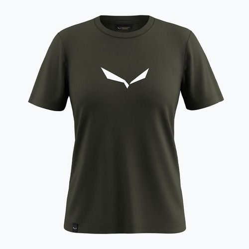Women's T-shirt Salewa Solid Dry dark olive
