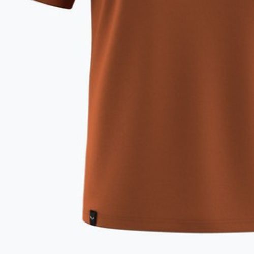 Men's T-shirt Salewa Solidlogo Dry bombay brown