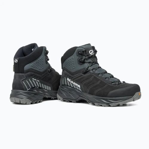 Men's trekking boots SCARPA Rush TRK GTX dark anthracite/black