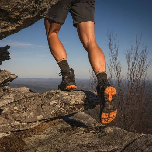 Men's trekking boots SCARPA Rush TRK GTX brown/orange