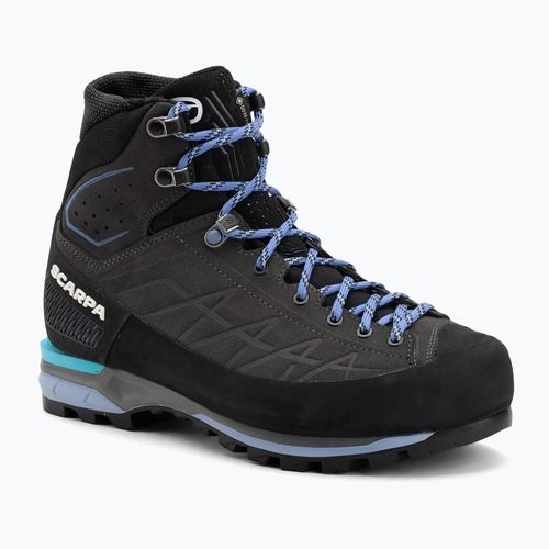 Men's mountaineering boots SCARPA Zodiac Tech Gtx amthracite/lavender